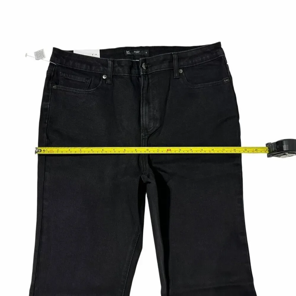 Member's Mark Women's Straight Jeans - Black Wash - Size 12